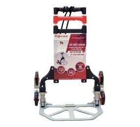 Xe kéo đẩy leo cầu thang 6 bánh rút gọn Fujihome CC-675
