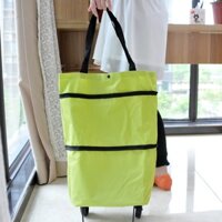 Xe kéo đi chợ dạng túi dài có bánh xe giúp việc đi chợ dễ dàng LP50516