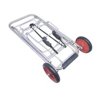 Xe kéo đi chợ inox loại 1( GIÁ RẺ) ( có thể gấp gọn)