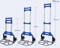 Xe Kéo Hàng 2 Bánh Đa Năng Gấp Gọn