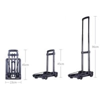 Xe Kéo Hàng Gấp Gọn MISUMI Tải Trọng 35kg Mẫu mới 2022  - XKT02