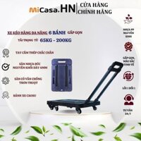 Xe Kéo Hàng Gấp Gọn Xe Đẩy Hàng Trọng Tải Lớn 200kg