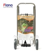 Xe kéo iMat tay gấp, giá inox - Xe kéo tay gấp nhỏ