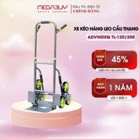 Xe kéo leo cầu thang 6 bánh rút gọn ADVINDEQ TL-120/200, xe đẩy hàng lên xuống cầu thang xếp gọn