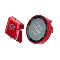 Xe Khởi Động Dừng Đẩy Nút Động Cơ Vô Lăng M Chế Độ Nút Công Tắc Thay Thế Bao Phù Hợp Với Xe BMW 3 Series M3 E90 E92 E93 2007-2013