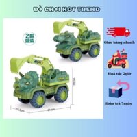 Xe khủng long siêu to xe ben xe múc xe cẩu xe thang cỡ lớn cho bé