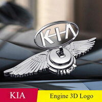 Xe Kim Loại Mạ Chromed Quốc Huy Trước Hood Huy Hiệu Cho Xe Kia K2 K3 K4 K5 KX3 KX5 Dọc Logo Kim Loại Xe Miếng Dán