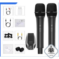 Xe KTV Micro Xe FM Karaoke Hiện Vật Tivi Hát Karaoke Không Dây Bộ Micro Bluetooth Đa Năng