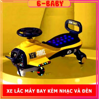 Xe Lắc Cho Bé Mẫu Mới Máy Bay NEW FORCE