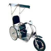 XE LẮC ĐIỆN CHO NGƯỜI KHUYẾT TẬT INOX ĐỨC CƯỜNG - Y Khoa Thông Minh