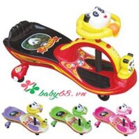 xe lắc gấu trúc có nhạc