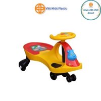 xe lắc nhựa Việt Nhật không tựa, xe lắc cho bé có nhạc nghe vui tai 9119
