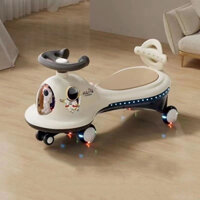 Xe Lắc Phi Hành Gia Kèm Nhạc Đèn, Xe Thiết Kế Chắc Chắn, Xe Lắc Dành Cho Bé Từ 9 Tháng Trở Lên