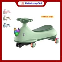 Xe lắc trẻ em có nhạc có bánh phát sáng xe chòi chân cho bé [XLAC-TEGIAC]