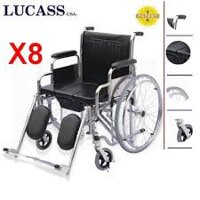 Xe lăn cao cấp X8 có bô