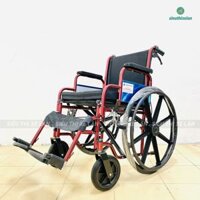 Xe Lăn Cho Người Già Lucass X37BJ - Xe Lăn Bánh Mâm Trọng Tải Cao Cho Người Nặng Cân | Bảo Hành 12 Tháng