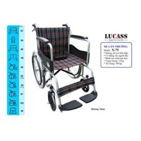 Xe Lăn Cho Người Già, Người Bệnh, Xe lăn X75J