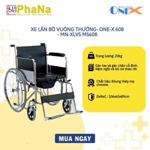 Xe lăn có bô vệ sinh 608