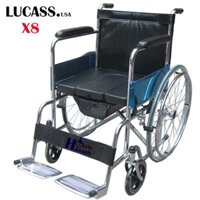 Xe lăn có bô vệ sinh Lucass X8