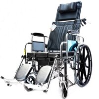 Xe lăn đa năng Lucass X7/X607 - Xe lăn ngã nằm có bô vệ sinh Lucass X7/X607