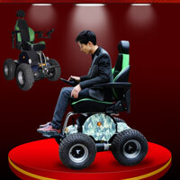 Xe lăn điện 4 bánh điều khiển bằng tay SUV-WY-MY-001 cao cấp TM010