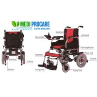 Xe lăn điện cao cấp giá rẻ cho người già, người khuyết tật MEDI-PROCARE MP-WHEEL-E601