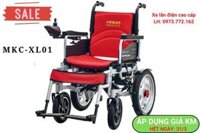 Xe lăn điện cao cấp mã MKC-XL01. Giá KM áp dụng đến hết ngày 30/3