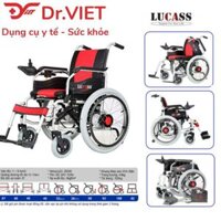 Xe Lăn Điện đa năng Lucass XE-301 CHÍNH HÃNG - Xe lăn tay chạy bằng điện cho người già, khuyết tật, bảo hành 12 tháng