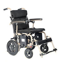 Xe lăn điện gấp gọn D704 mô tơ không chổi than