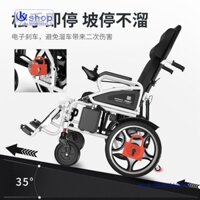Xe Lăn Điện Medester, Xe Lăn Bốn Bánh Hạng Nhẹ Gấp Tự Động Thông Minh, Xe Lăn Cho Người Khuyết Tật, Xe Tay Ga Cho Ngườ00