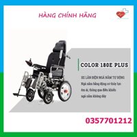 Xe lăn điện ngả nằm tự động cao cấp mã 180E Plus | Xe lăn điện dành cho người già và khuyết tật, nâng hạ bằng điện