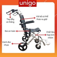 Xe Lăn Du Lịch Xách Tay Lucass X12, Siêu Nhẹ Nhỏ Gọn - Xe Lăn Cho Người Khuyết Tật, Người Già - Công nghệ Mỹ