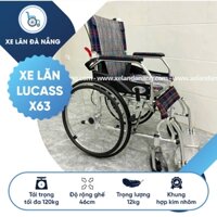XE LĂN KHUNG NHÔM LUCASS X63 - XE LĂN ĐÀ NẴNG - MUA TRỰC TIẾP FREESHIP NỘI THÀNH
