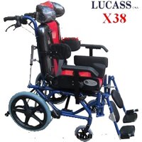 Xe lăn Lucass X38 ngả nằm cho người bại não