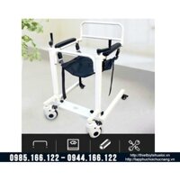 Xe lăn nâng đỡ bệnh nhân lên ô tô, Xe lăn ghép mảnh địu vải, ghế di chuyển bệnh nhân từ giường qua các vị trí khác