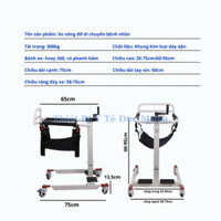 Xe lăn nâng đỡ bệnh nhân, xe lăn di chuyển bệnh nhân từ giường qua các vị trí khác