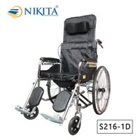 Xe lăn ngả giường gấp gọn Nikita S216-1D