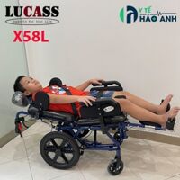 Xe lăn ngả nằm cho trẻ bại não Lucass X58L