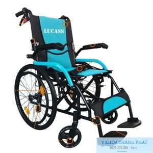 Xe lăn nhôm du lịch cao cấp Lucass X-303