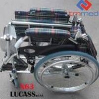 Xe lăn siêu nhẹ Lucass X63 Chất liệu Nhôm - BH 12 THÁNG