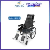 Xe lăn tay cơ bản cho người già, Nhiều mẫu lựa chọn - Hàng chính hãng NIKITA - N213-1D