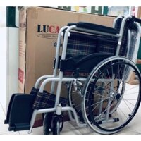 Xe Lăn Thường Vải Bạt Lucass X75J Có Tay Phanh Người Đẩy