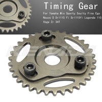 Xe Máy 34t Thời Gian Bánh Răng Dành Cho Xe Yamaha Mio Sporty Soulty Fino Ego Nouvo S Srl115 Fi Srl115fi Lagenda 115 Vega Zr 34t