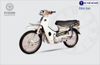 Xe Máy 50cc Dream HSVSD Hyosung xám bạc