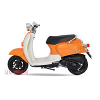 Xe máy 50cc tay ga CREA (màu cam)