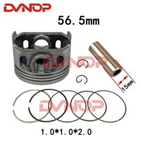 Xe Máy 56,5 mm Piston Pin 15 mm Vòng 1.0 * 1.0 * 2.0 mm Bộ Dành Cho Xe Honda CG125 CG 125 Euro 2 Phụ Tùng