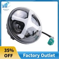 Xe Máy 5.75 Inch Đèn Pha Led Tròn 40W 5-3 / 4Inch Đèn Pha Cho Sportster Iron 883 Street Rod Street Softail
