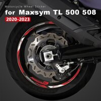 Xe Máy Bánh Xe Miếng Dán Chống Thấm Nước Vành Sọc Maxsym TL 508 2023 Cho SYM Maxsym TL 500 TL500 2020-2022 2021 2022 Phụ Kiện