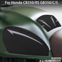 Xe Máy Bình Nhiên Liệu Miếng Lót Bảo Vệ Miếng Dán Bên Miếng Lót Đầu Gối Tay Cầm Decal Chống Trơn Trượt Dán Cho Xe Honda CB350 RS GB 350C 350S GB350