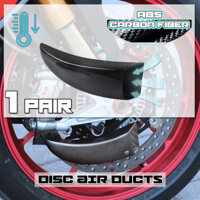 Xe Máy Caliper Phanh Air Duct ABS Sợi Carbon Cho APRILIA RSV4 Nhà Máy MY09